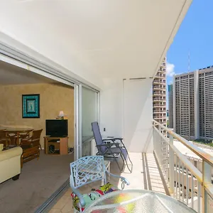 Apartment Ilikai Tower 1918 Lagoon View 1br